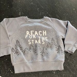 Reach for the stars sweatshirt